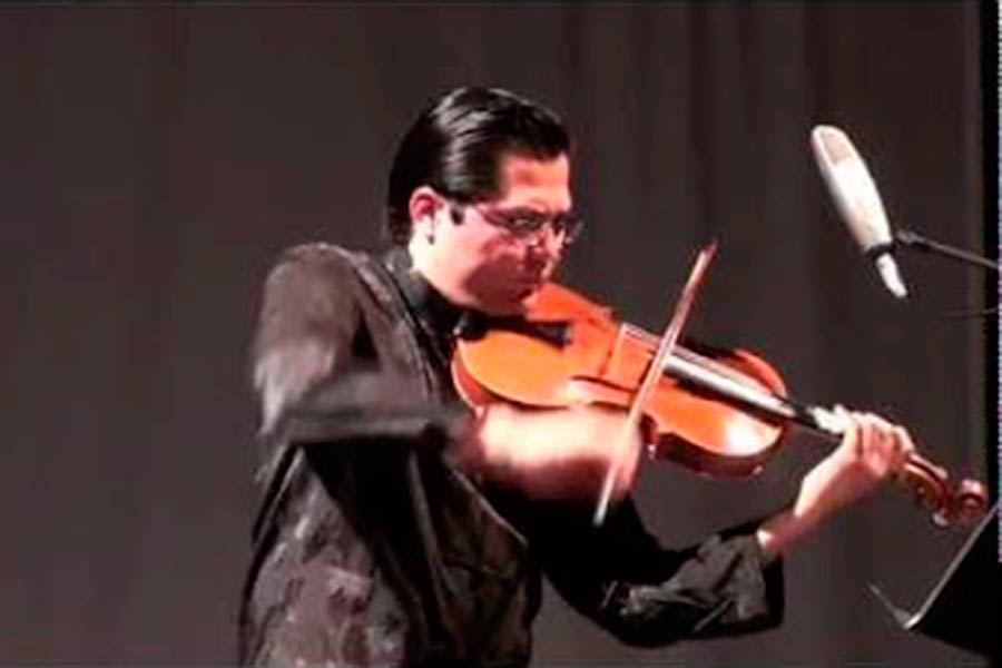 Grande attesa per il concerto del violista messicano Alejo a Capolona