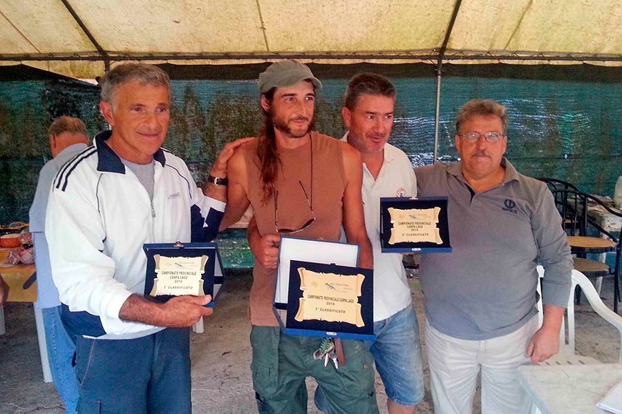 L’Arci Pesca Fisa ha assegnato il titolo provinciale Carpa-Lago