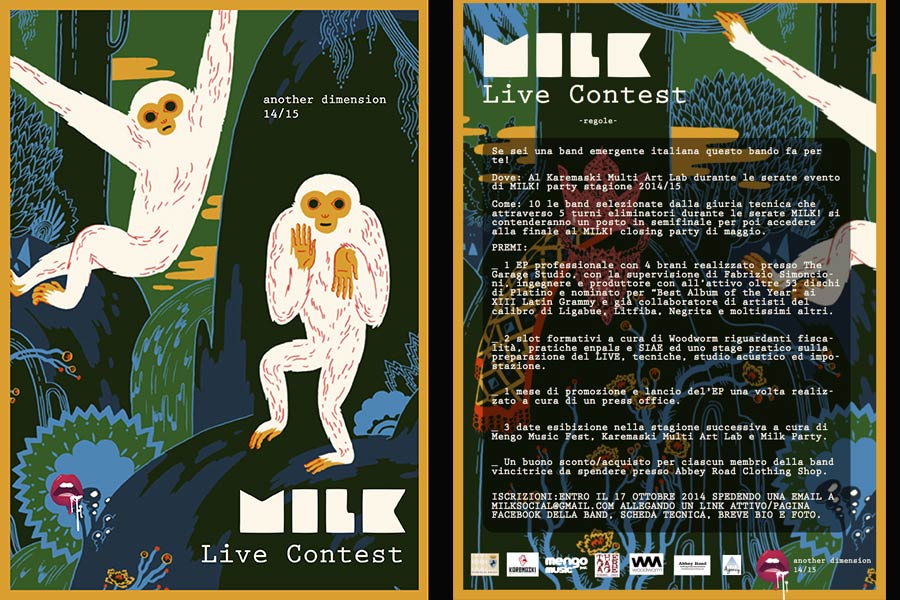 Milk! party live contest 2014/2015