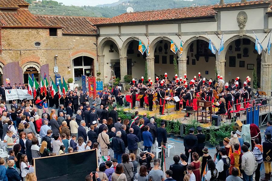 Cittadinanza onoraria all’Arma dei Carabinieri Festa a Cortona