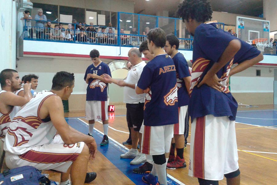 Scuola Basket Arezzo-Club Biancoverde Firenze 84-60