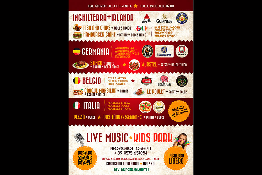 Ghiottobeer, a Castiglion Fiorentino Birra e cibo dai quattro angoli d’Europa