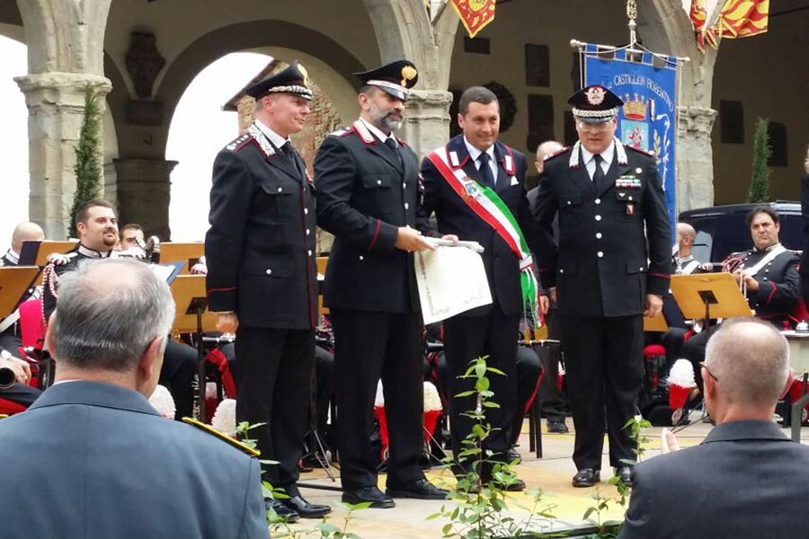 Conferita la cittadinanza onoraria all’Arma dei Carabinieri