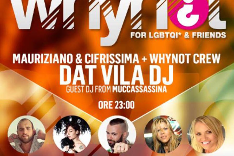 Floriana Secondi dal Grande Fratello alla giuria di Miss Frociarola per l’apertura del “WhyNot¿” la festa LGBT-friendly di Arezzo