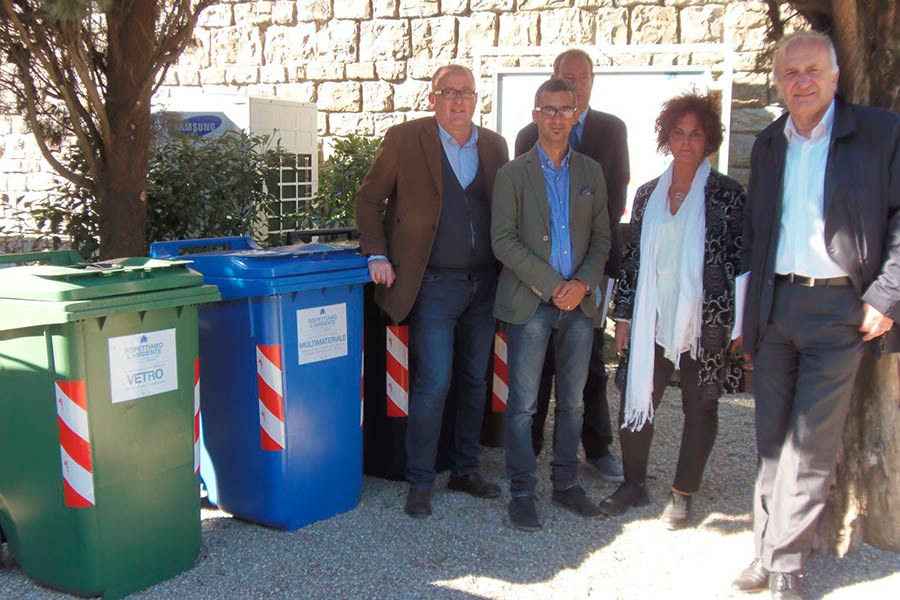 Al cimitero parte la raccolta differenziata