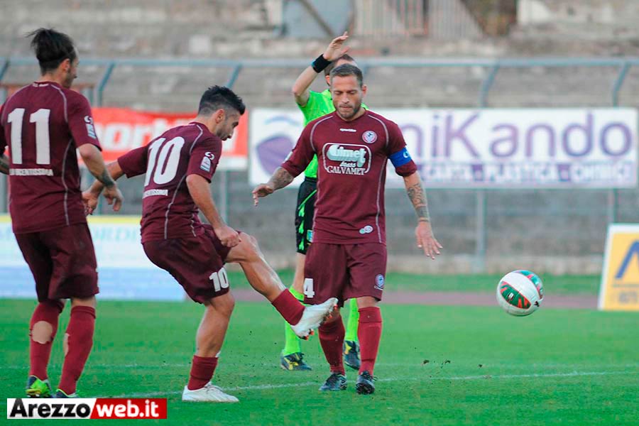 Arezzo – Feralpi Salò 0 – 0 ( 35′ secondo tempo) – FOTO