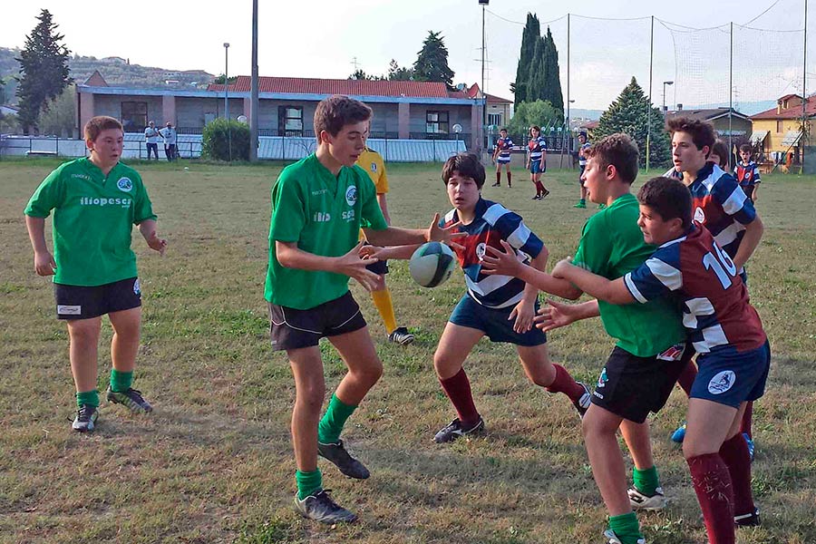 L’Arezzo Rugby cresce con i ragazzi delle scuole medie