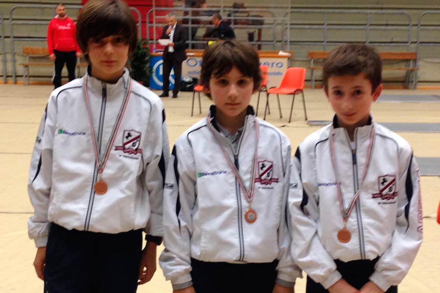 Circolo Schermistico Aretino, buona prova degli under 14