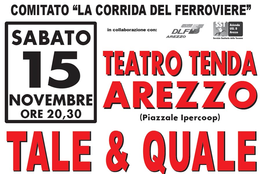 Tale & Quale show della rotaia