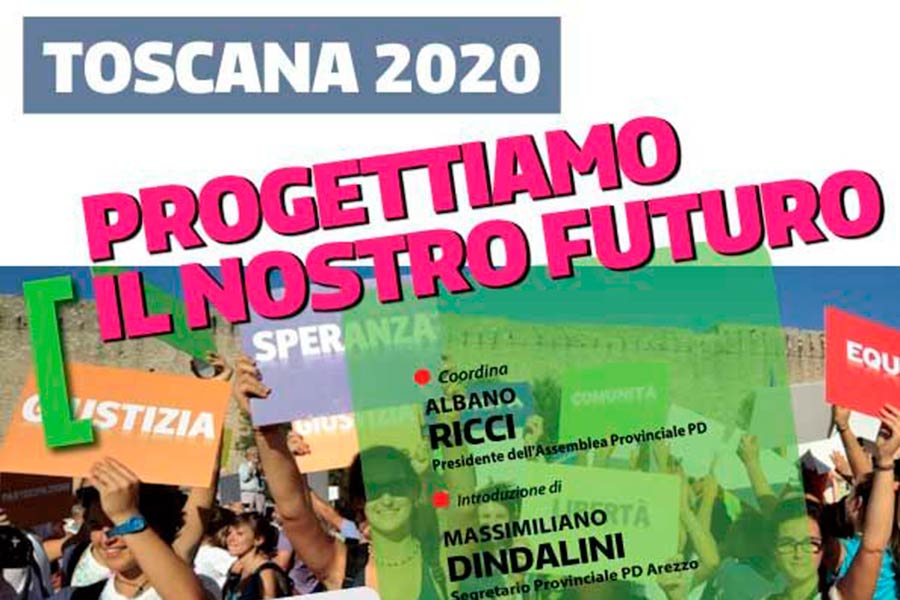“Progettiamo il nostro futuro” con il Presidente della Regione Toscana Enrico Rossi – venerdi 14 novembre alle ore 21 presso la Casa delle Culture di Arezzo