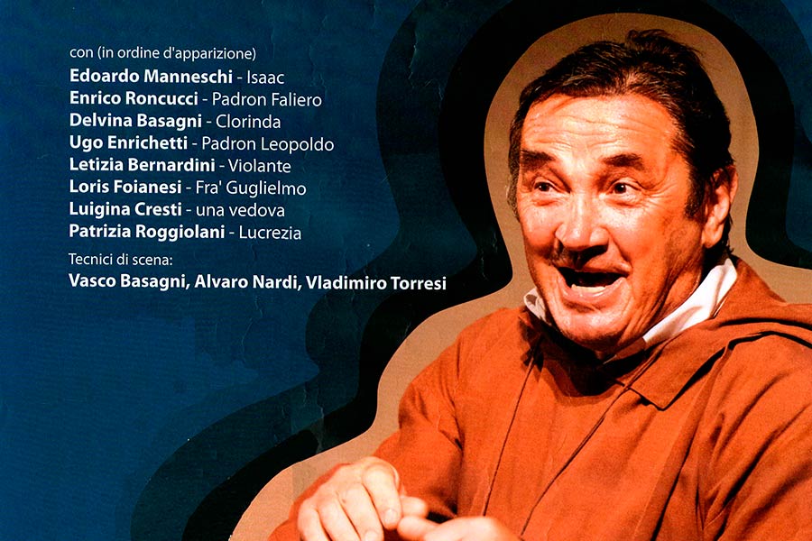 “La commedia Mandragola si chiama” in scena sabato 6 a Montagnano