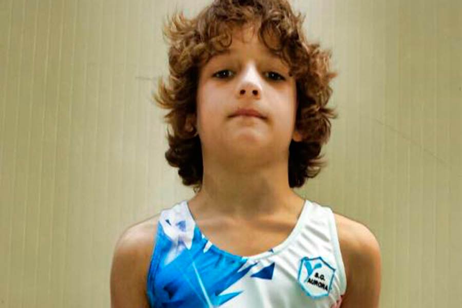 Tommaso Italiano partecipa alla finale nazionale del Campionato di Categoria di Ginnastica Artistica Maschile