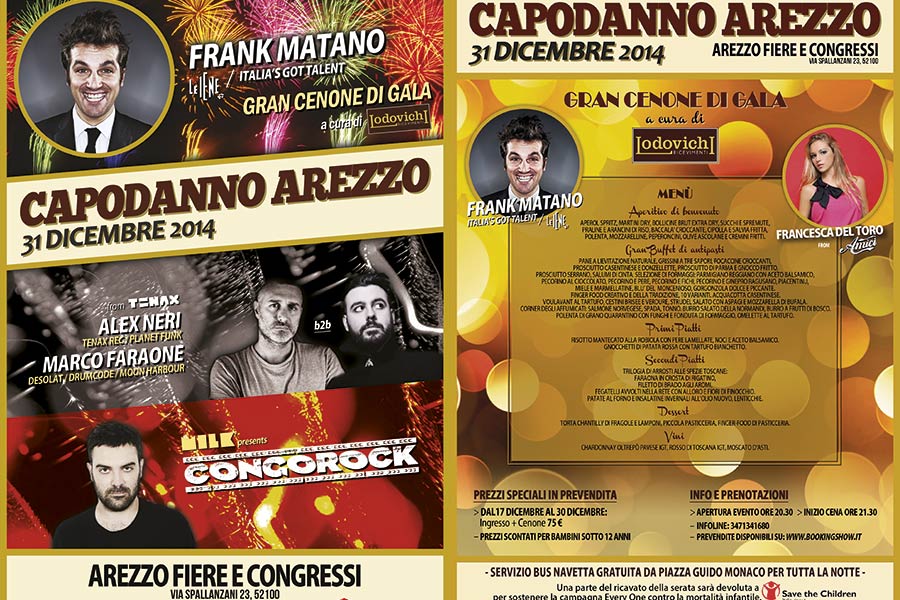 Capodanno all’Arezzo Fiere e Congressi