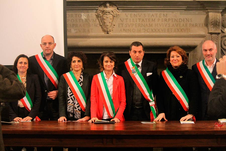 Storico accordo tra i Comuni della Valdichiana Aretina la promozione turistica, culturale e di sviluppo