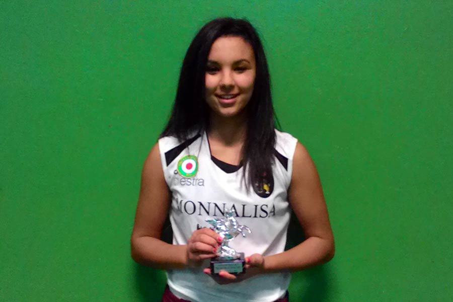 Jasmine Bernardini premiata dalla Toscana con il Pegaso