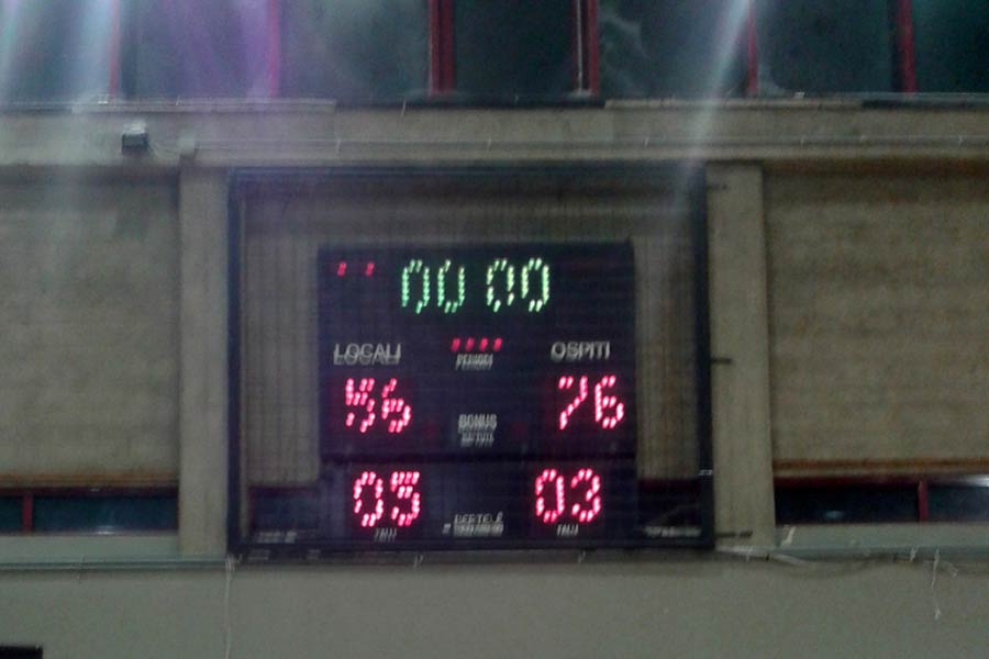 Centro Minibasket Prato – Scuola Basket Arezzo 56-76
