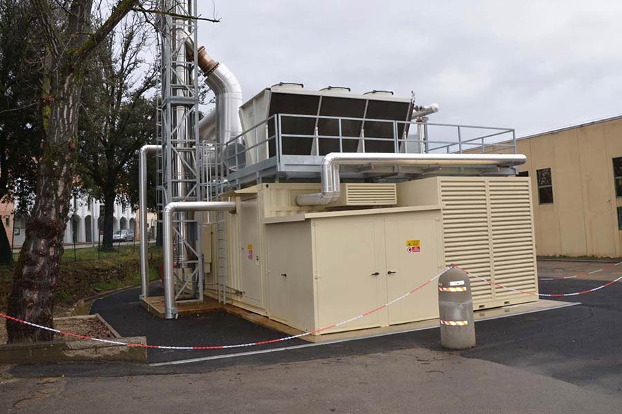 Inaugurato il cogeneratore del San Donato: riduce i costi per l’energia elettrica di 600 mila euro all’anno