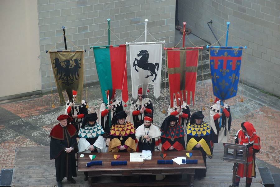 Giostra, la premiazione dei giostratori