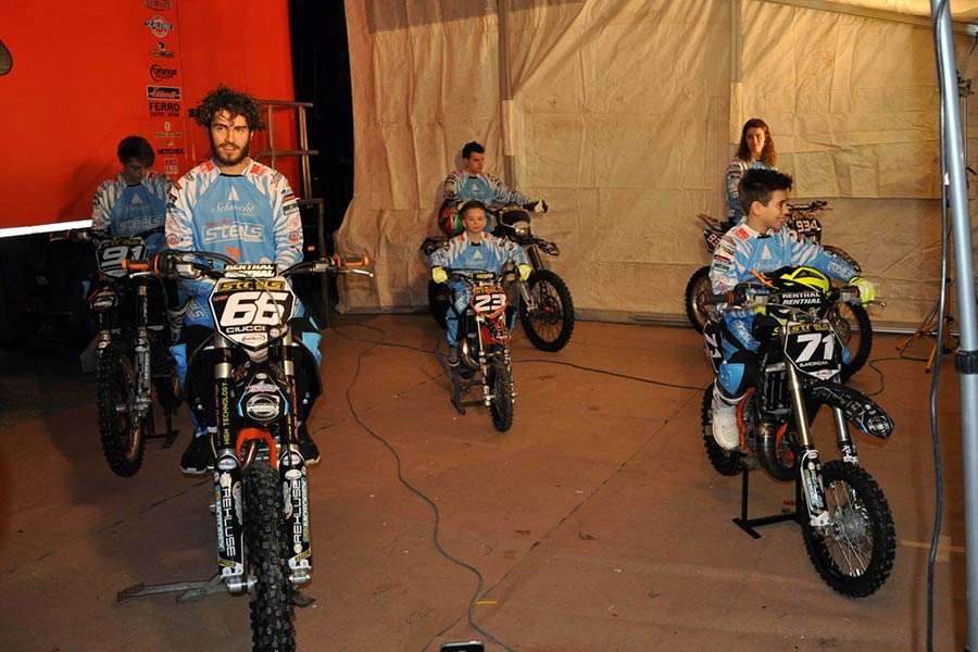 La Steels Motocross ha debuttato agli Internazionali d’Italia