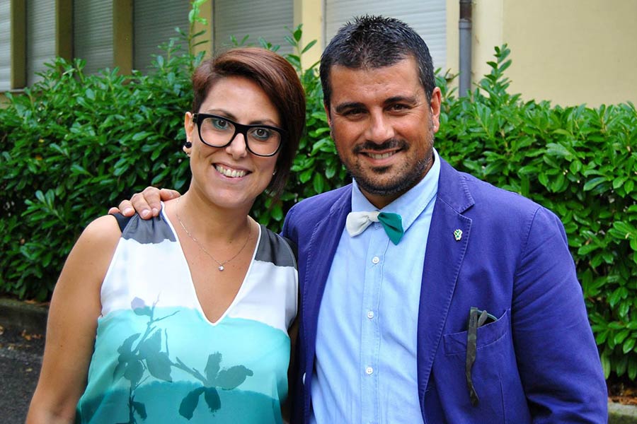 Porta Sant’Andrea: sono nati Sara e Tommaso, fiocco rosa celeste in piazza San Giusto