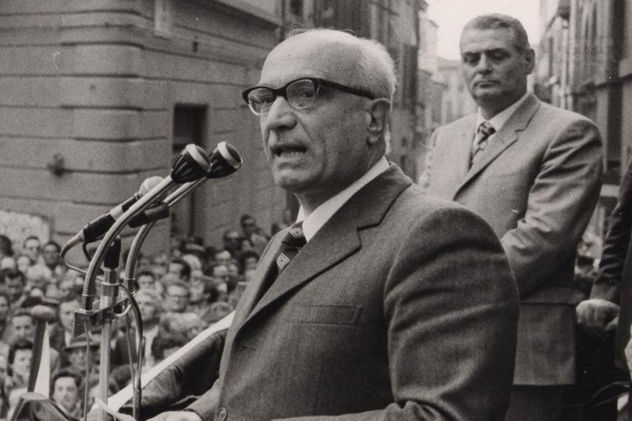Conferenza su Amintore Fanfani
