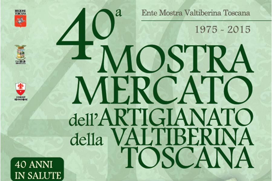 40^ Mostra Mercato dell’artigianato della Valtiberina Toscana – (25 Aprile – 03 Maggio 2015)