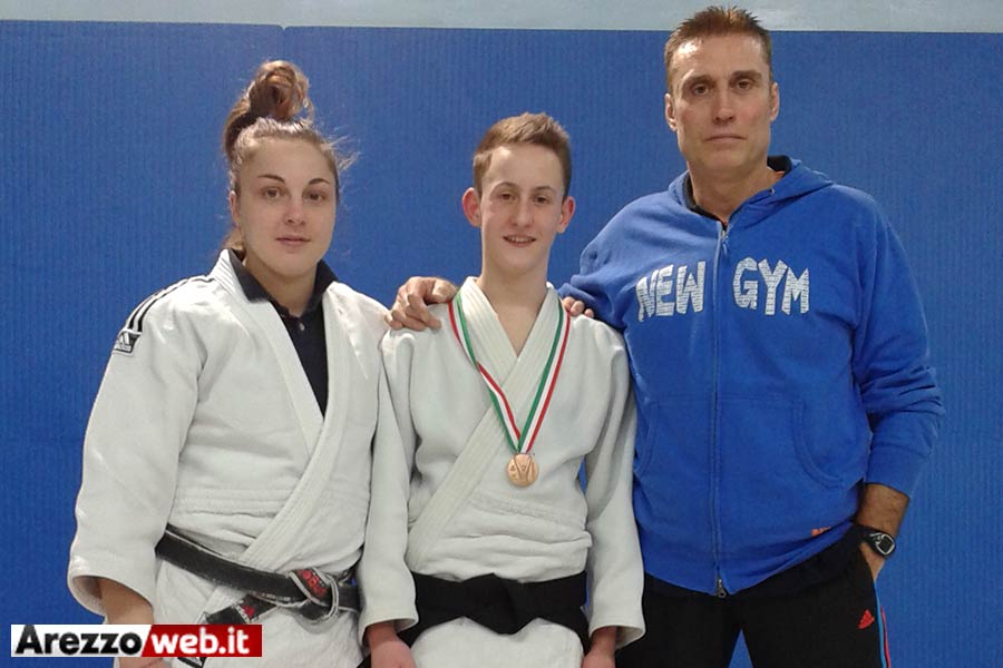 Filippo Casalini terzo sul podio ai Campionati Italiani cadetti maschili e a soli 14 anni è già cintura nera