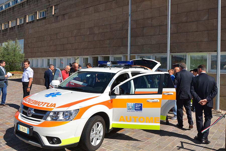 Valdarno, da mercoledì automedica a disposizione del 118 anche di notte