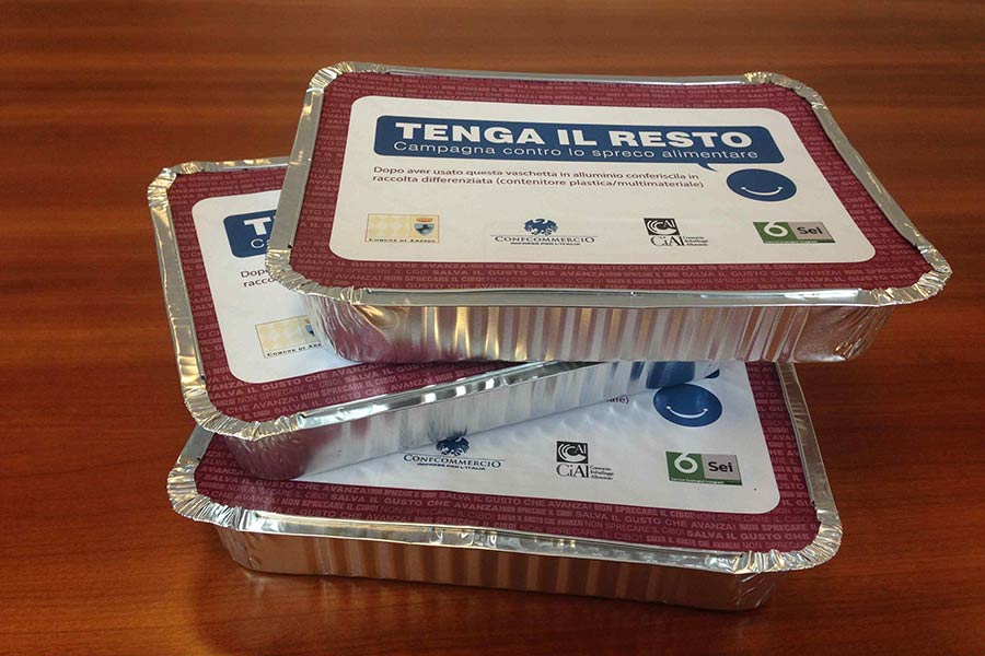 “Tenga il resto”, arriva anche ad Arezzo la campagna contro lo spreco alimentare