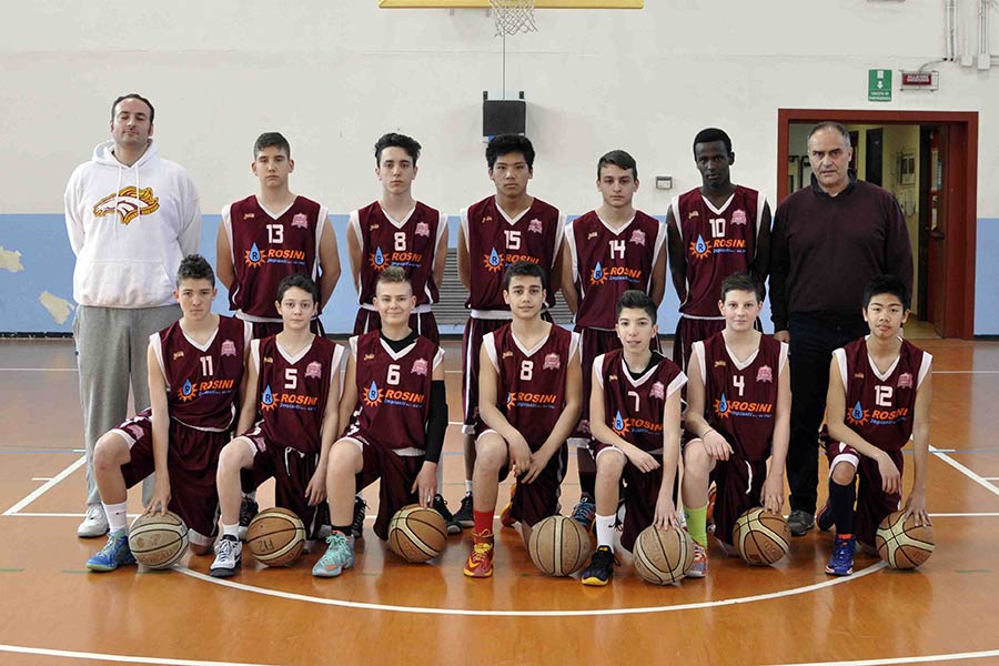 La Sba vince il campionato con l’Under 15 Rosini