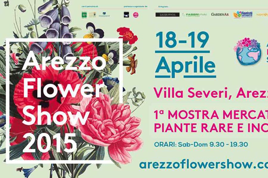 Arriva ad Arezzo la prima edizione della mostra Flower Show