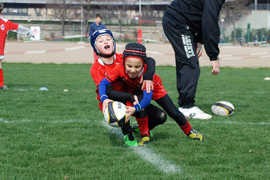 L’Arezzo Rugby esulta per i risultati del vivaio
