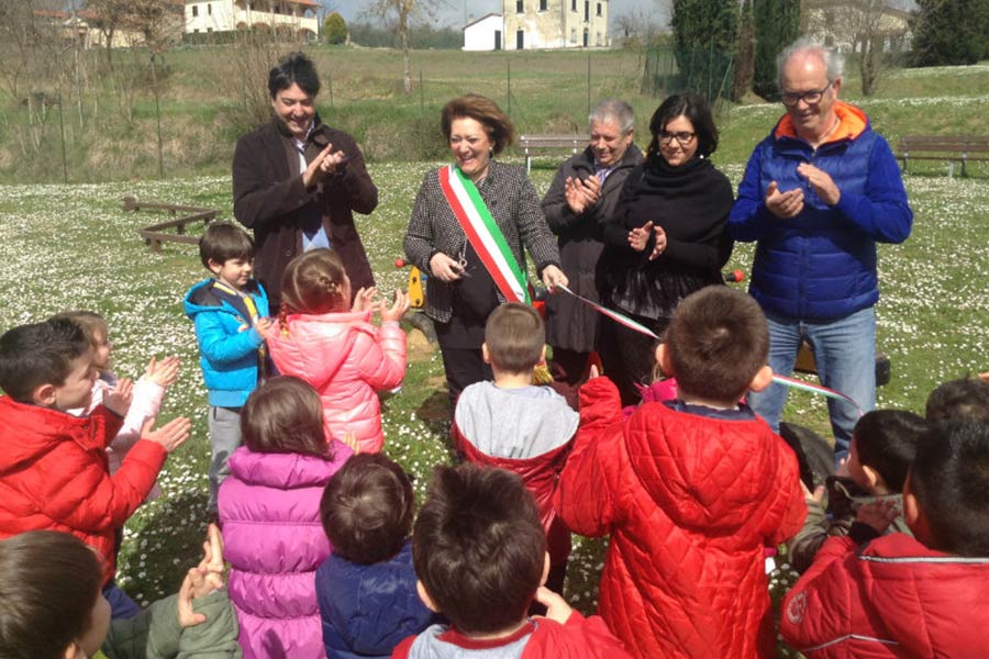 Montagnano, nuovo giochi al parco di Fontarronco, stamani l’inaugurazione