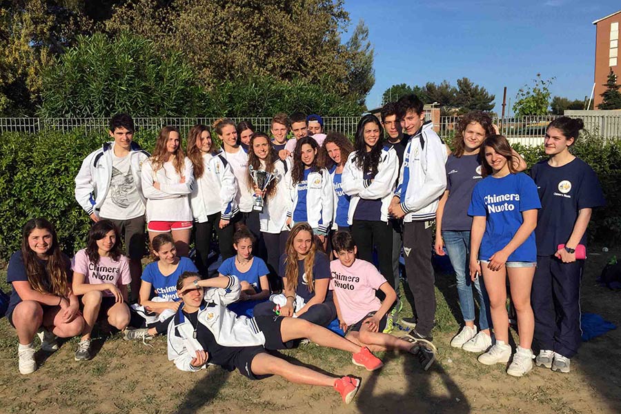 Una Chimera Nuoto da record alla Coppa Mar Tirreno