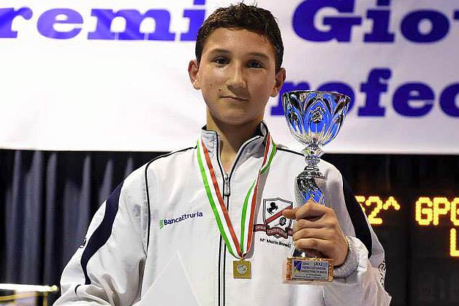 Francesco Vannucci si conferma vice campione Italiano di fioretto