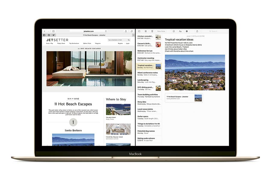 Apple annuncia OS X El Capitan con un’esperienza ridefinita e prestazioni migliorate