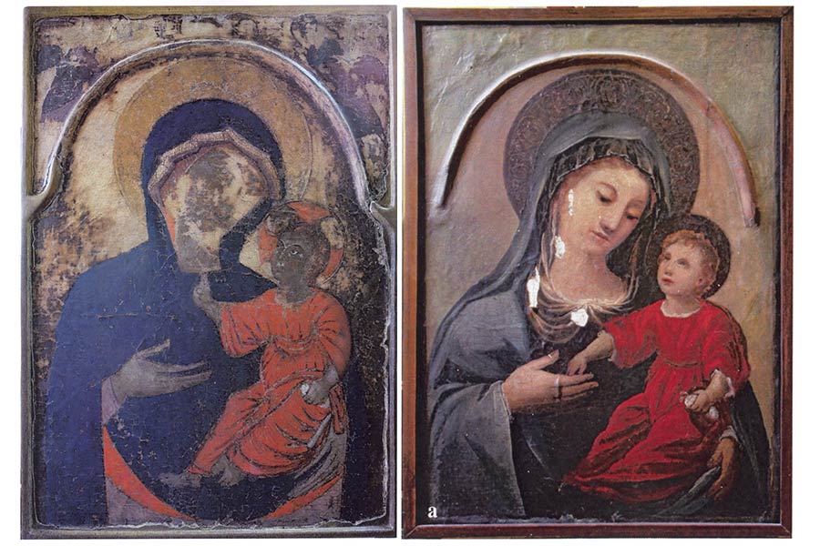 Sotto una “crosta”  una pregievole opera del 1200