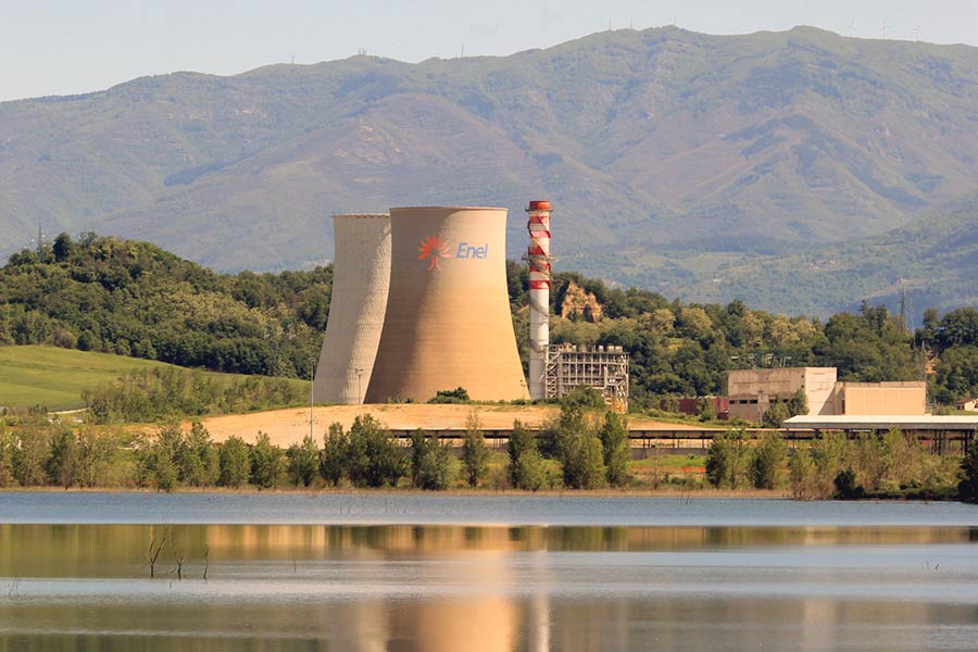 Ermenza caldo: la centrale Enel di Santa Barbara a tutta Energia, 20mila Mwh al servizio del paese
