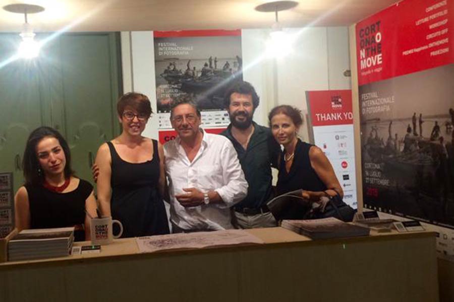 Sergio Castellitto e Margaret Mazzantini in visita a Cortona per il Festival On The Move