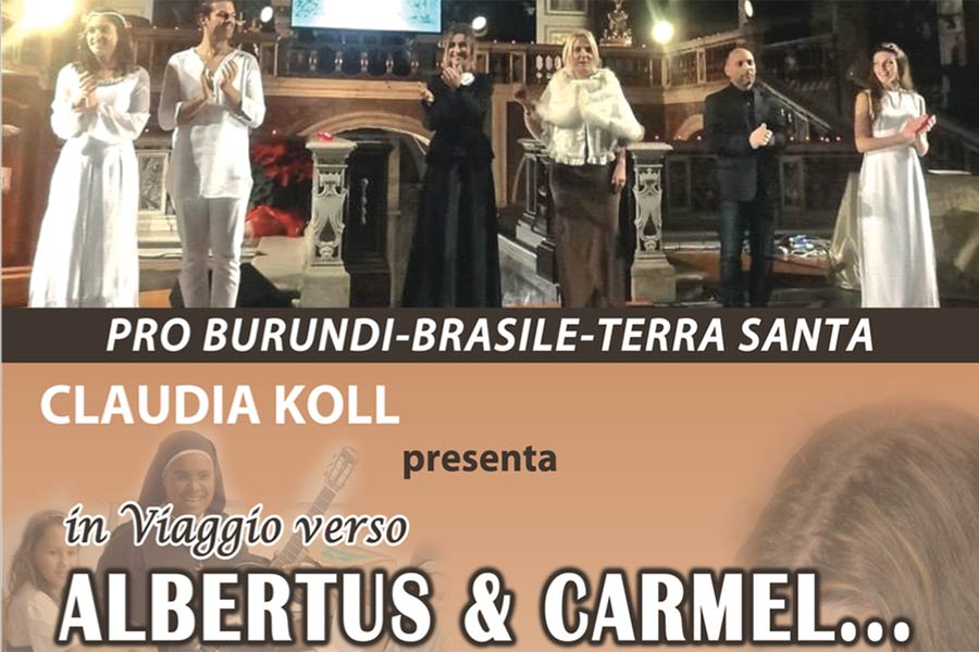 Claudia Koll: In viaggio verso Albertus & Carmel con Papa Francesco