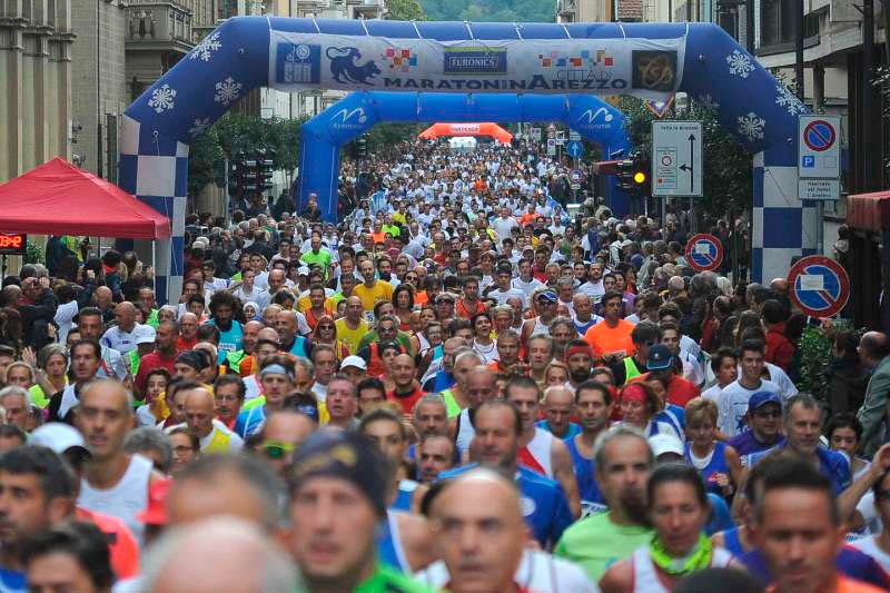 Domenica la 21esima Maratonina Città di Arezzo. 1500 gli atleti in gara