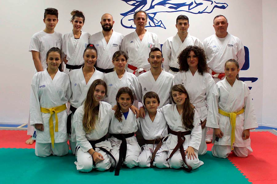 L’Arezzo Karate combatte al Campionato Italiano a Squadre