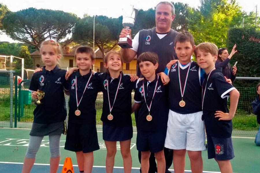 Il Ct Giotto è nell’eccellenza delle scuole tennis italiane