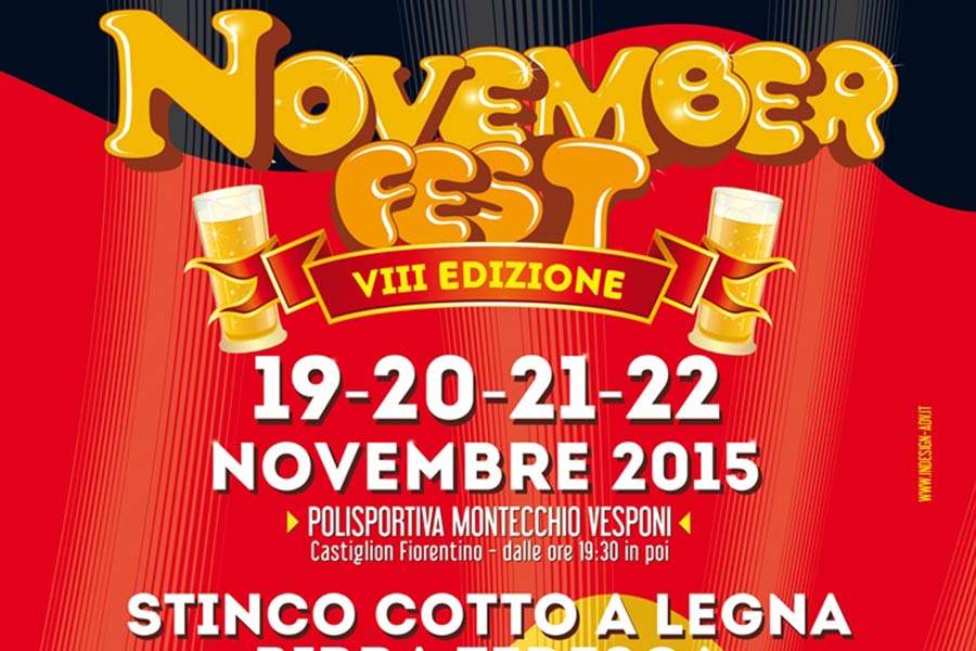 Il novembre castiglionese? E’ Novemberfest!