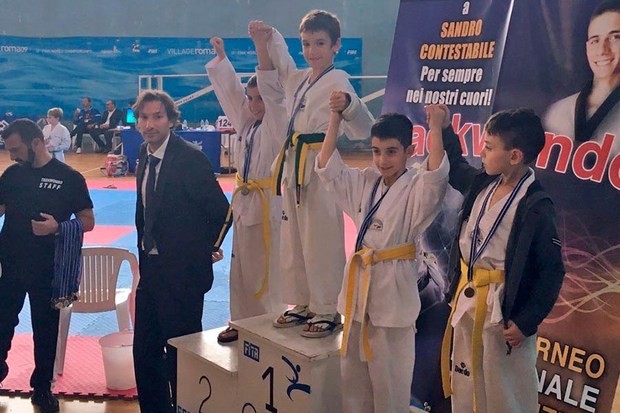 Il Centro Taekwondo Arezzo festeggia l’oro ai campionati d’Abruzzo