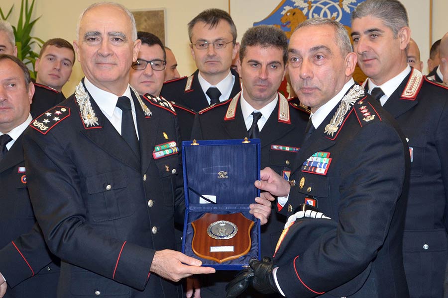 Il Comandante Generale dell’arma in visita al comando provinciale Carabinieri di Arezzo