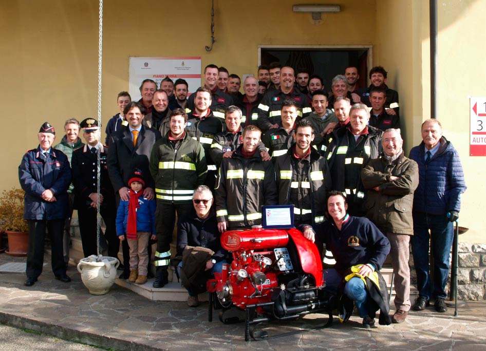 Pratovecchio Stia, encomio solenne per i Vigili del Fuoco volontari