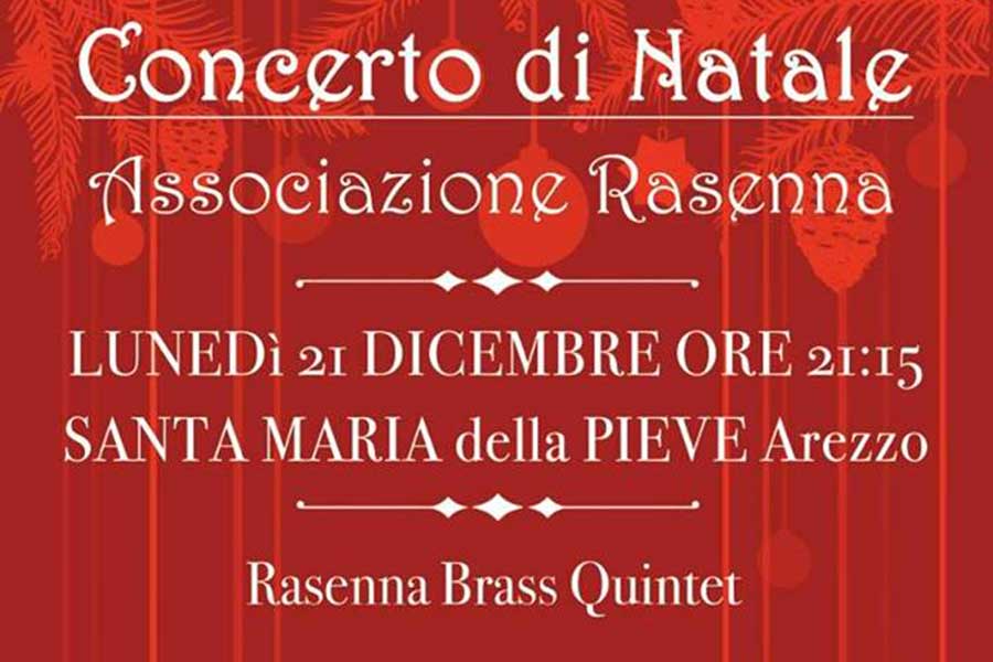 Lunedì concerto alla Pieve di Santa Maria in Arezzo