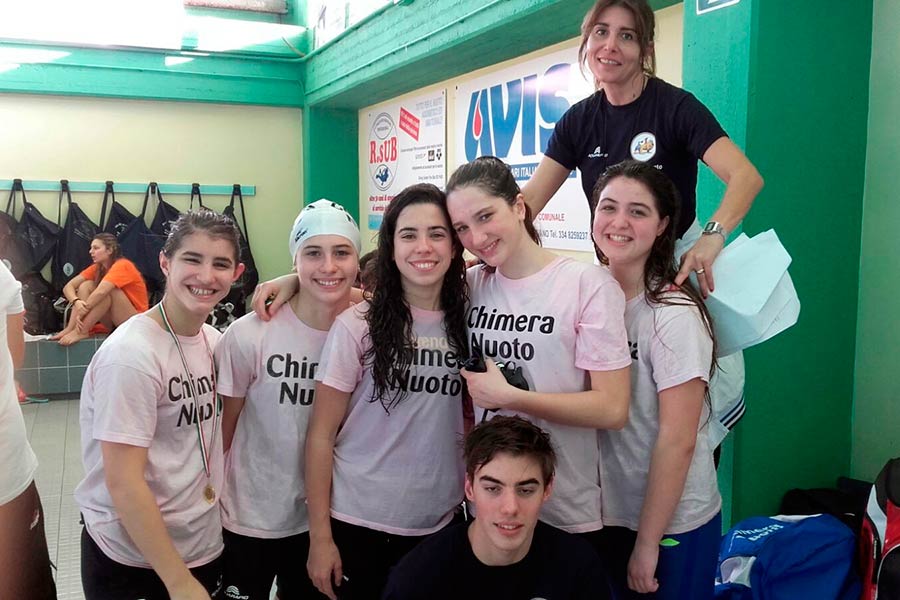 Il Salvamento porta alla Chimera Nuoto cinque medaglie regionali