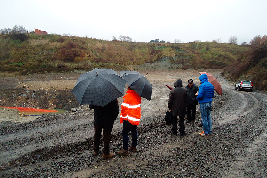 Monte San Savino: nuovo sopralluogo di amministratori e cittadini presso la ex-fornace